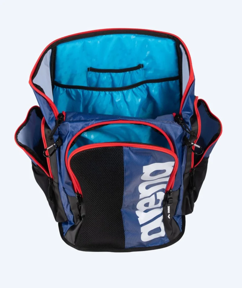 Arena Schwimmrucksack - Spiky ||| - Dunkelblau/Rot