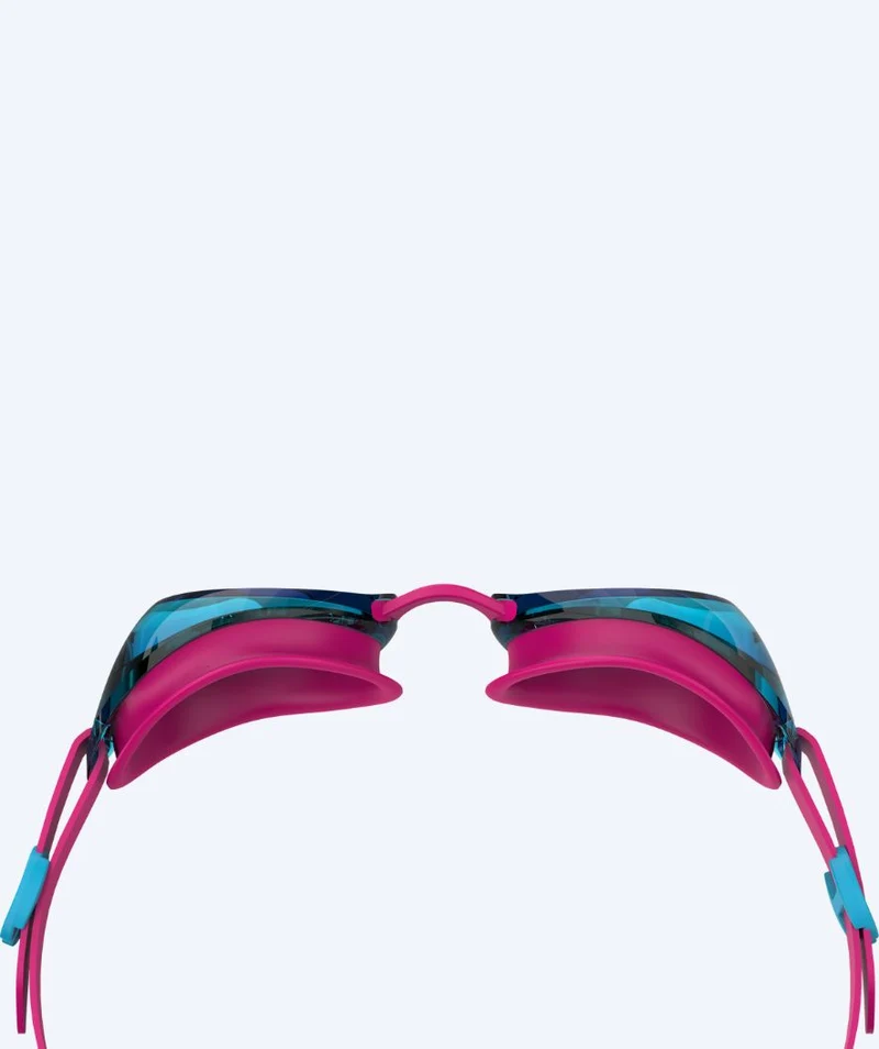 Speedo Schwimmbrille für Kinder (3-6) - Jet 2.0 - Hellrosa/Blau