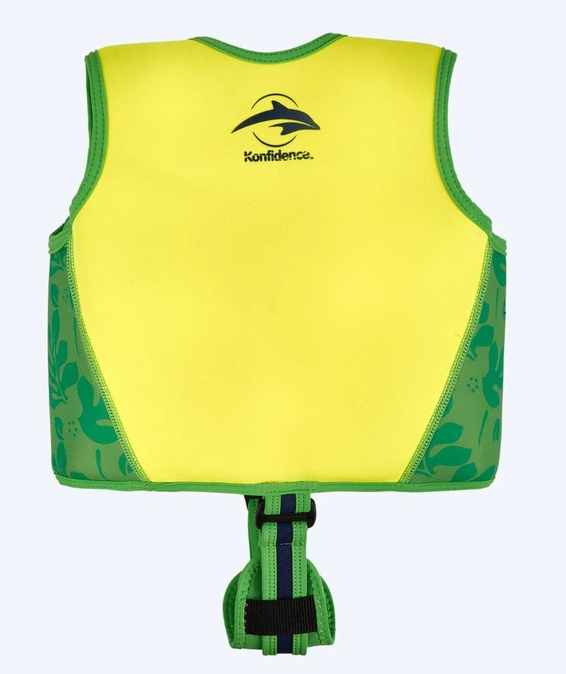 Konfidence Schwimmweste für Kinder (2-12) - Original - Grün/Gelb