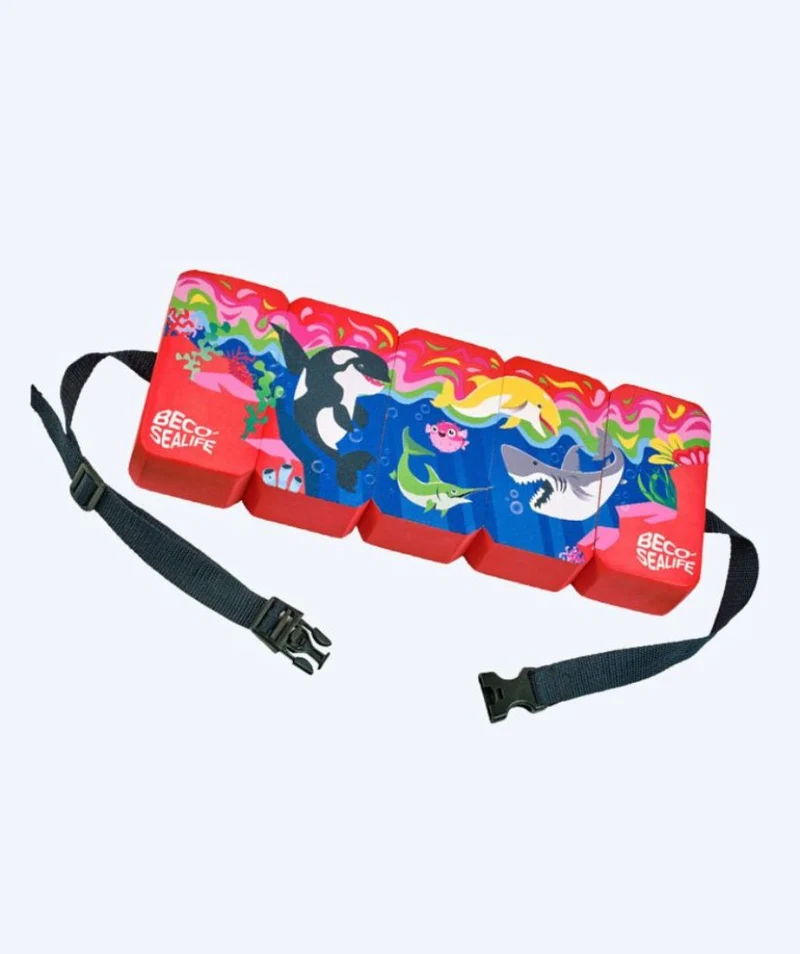 Beco Schwimmgürtel für Kinder (2-6) - Sealife - Rot