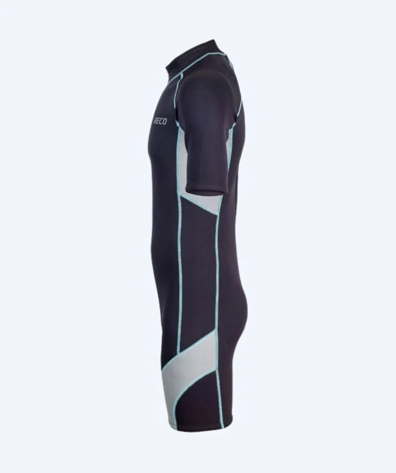 Beco Neoprenanzug für Herren - Neoprene Shorty - Schwarz/Grau