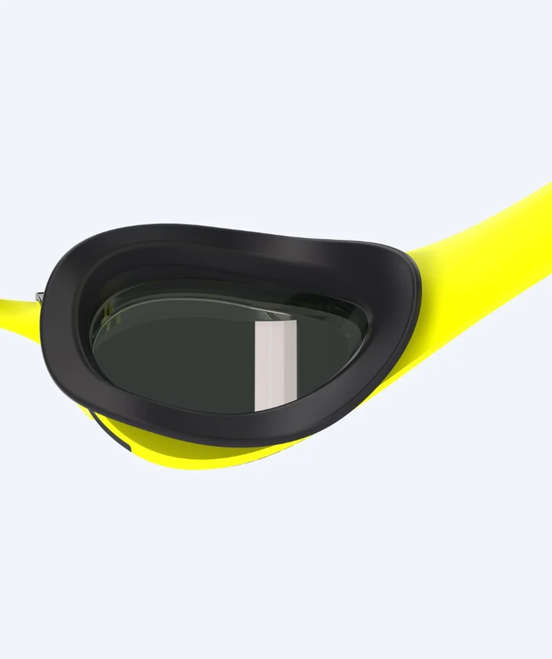 Speedo Elite Schwimmbrillen - Fastskin Pure Focus Mirror - Gelb/Schwarz