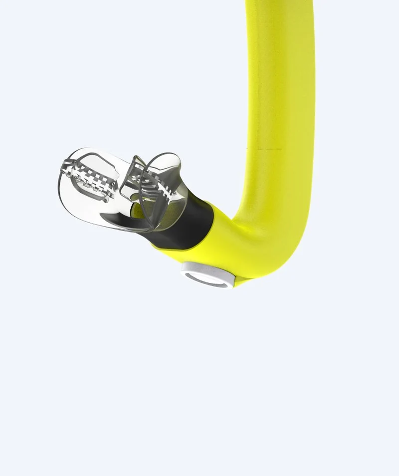 Speedo Mittelschnorchel für Junioren - Bullet Head - Gelb/Türkis