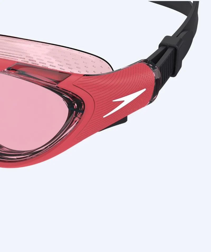Speedo Schwimmbrille für Damen - Biofuse 2.0 - Rot/Rosa