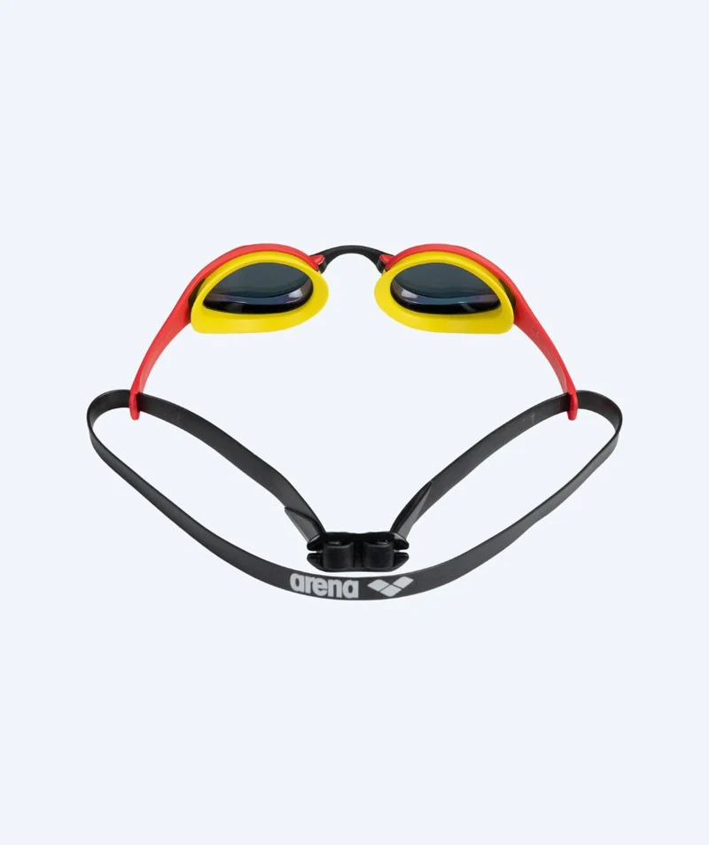 Arena Elite Schwimmbrillen - Cobra Ultra SWIPE Mirror - Rot/Gold (Limited 2026)