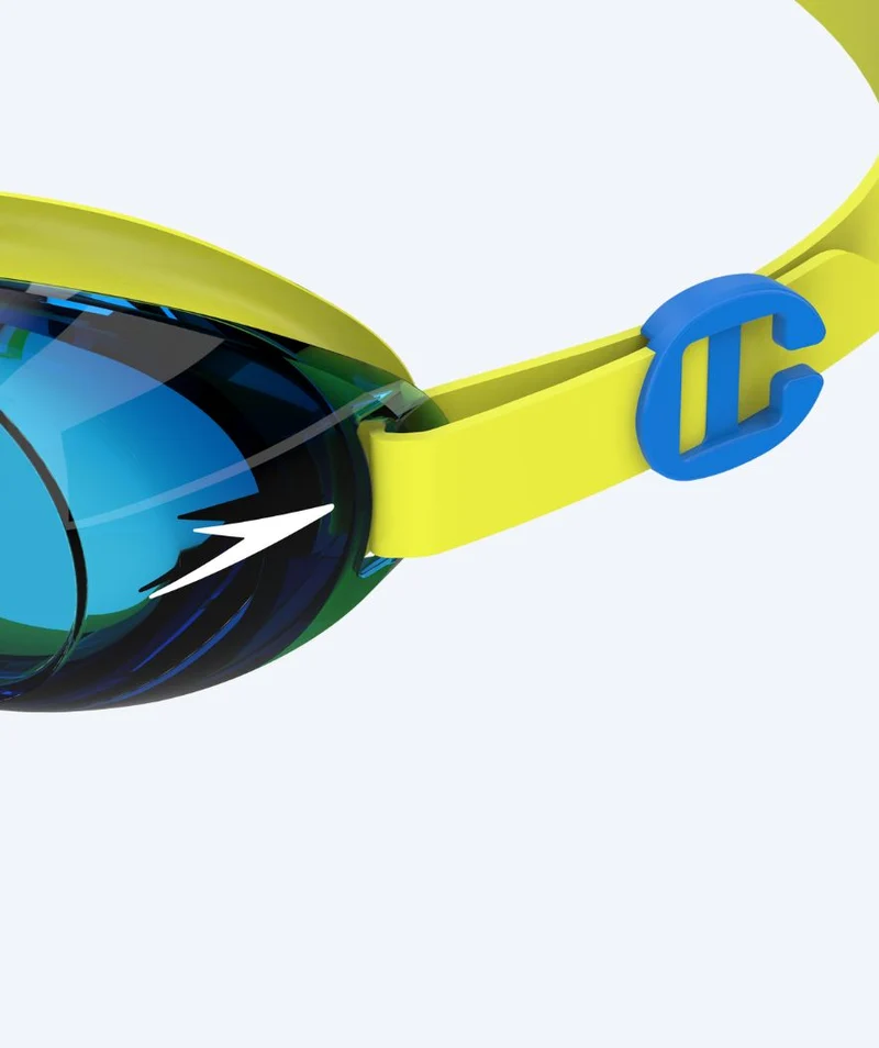 Speedo Schwimmbrille für Kinder (6-12) - Jet 2.0 - Gelb/Blau