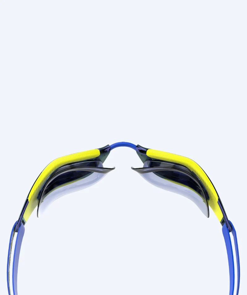 Speedo Elite Schwimmbrillen - Fastskin Hyper Elite Mirror - Gelb/Blau