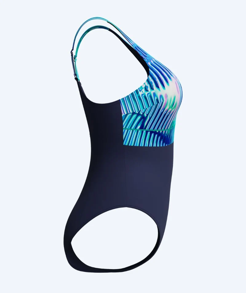 Speedo Badeanzug für Damen - Shaping ContourEclipse - Dunkelblau/Türkis