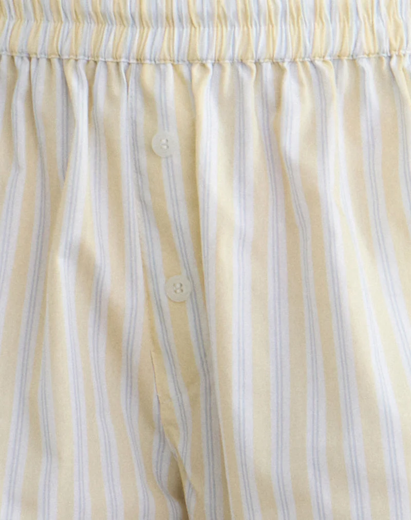 Laboxe Shorts in Candy Stripe Gelb
