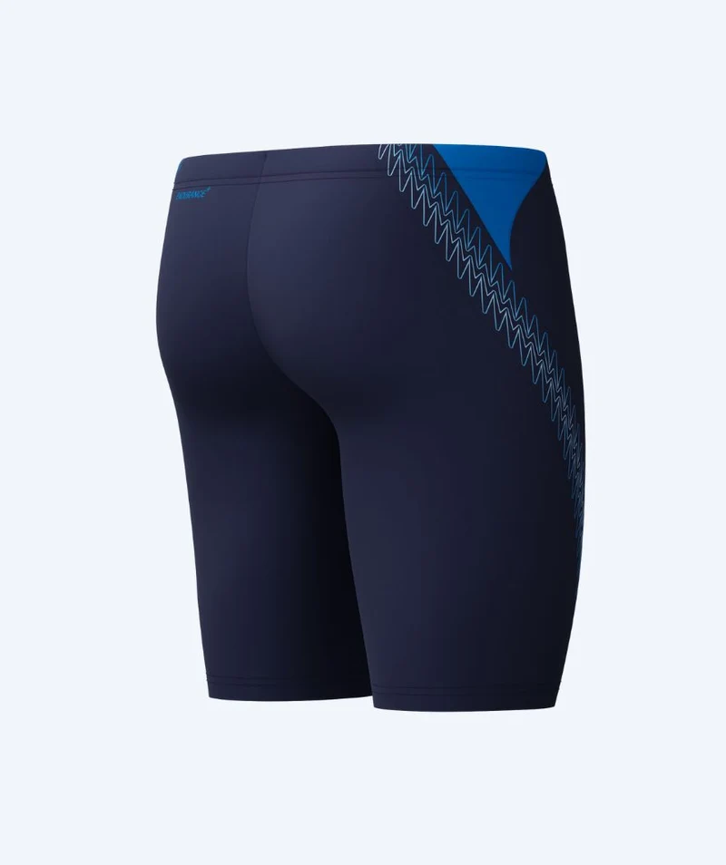 Speedo lange Badehose für Herren - Hyperboom Splice - Dunkelblau/Blau