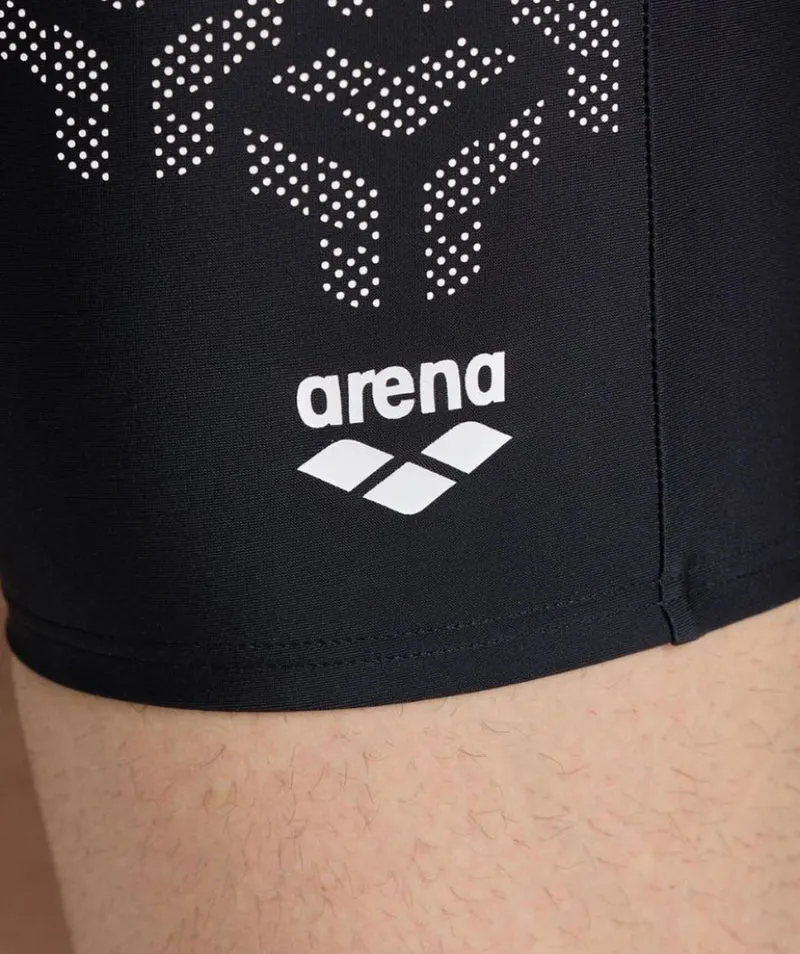 Arena lange Badehose für Herren - Kikko V - Schwarz/Weiß