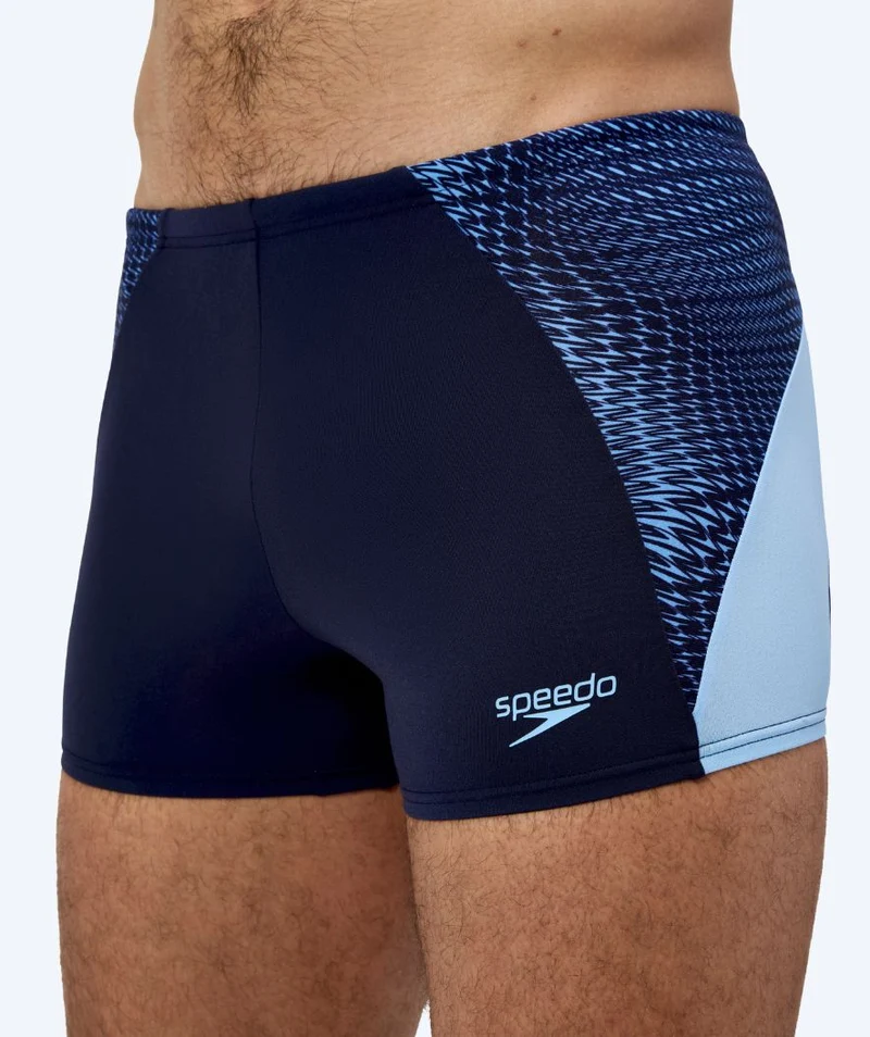 Speedo Aquashorts für Herren - Endurance Max Splice - Dunkelblau/Blau