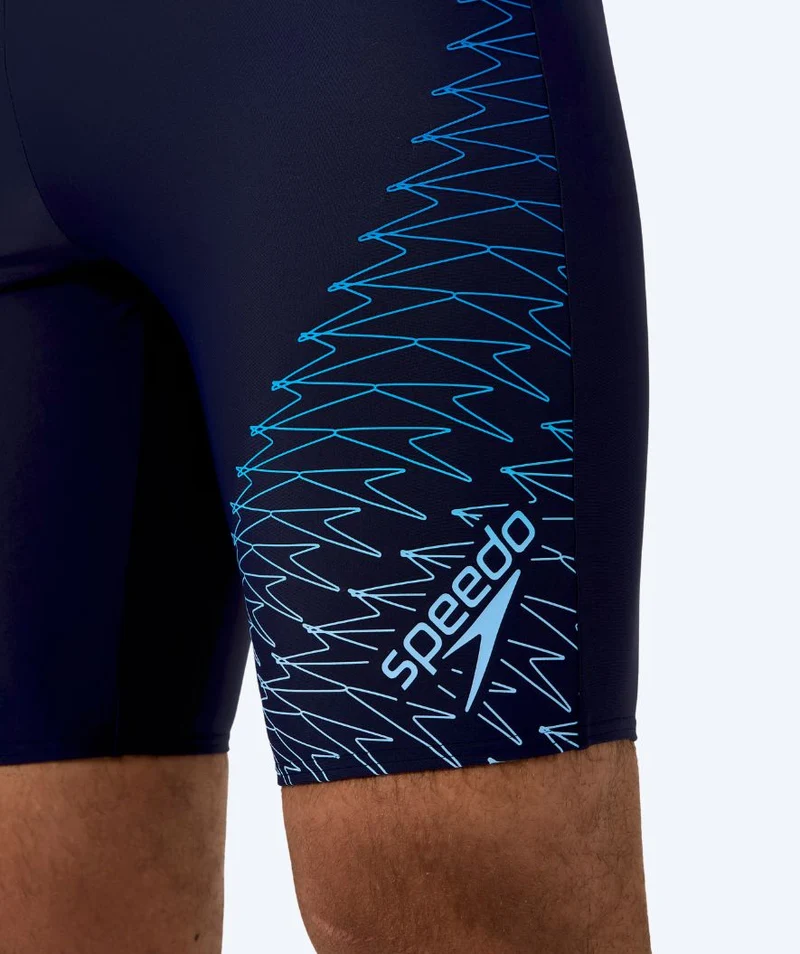 Speedo lange Badehose für Herren - Medley Logo - Dunkelblau