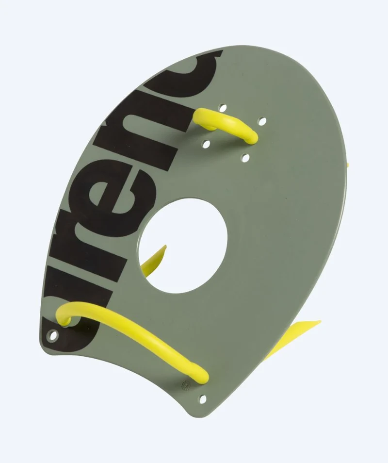 Arena Handpaddles - Elite 2 - Dunkelgrün