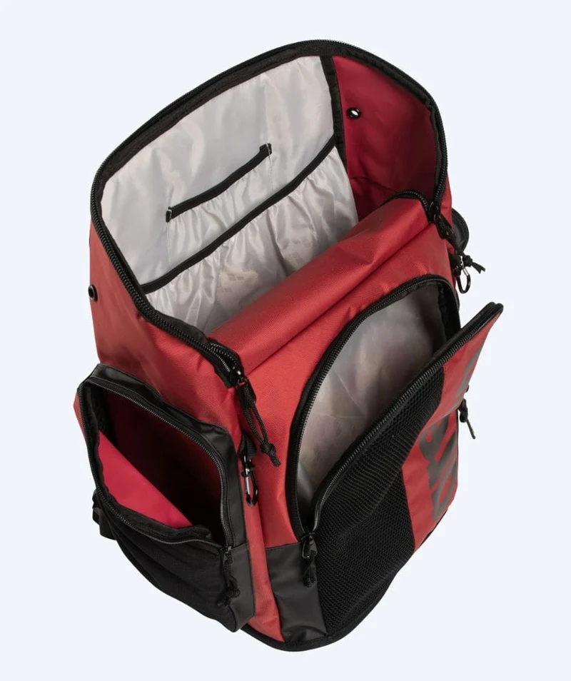 Arena Schwimmrucksack - Spiky ||| - Dunkelrot/Schwarz