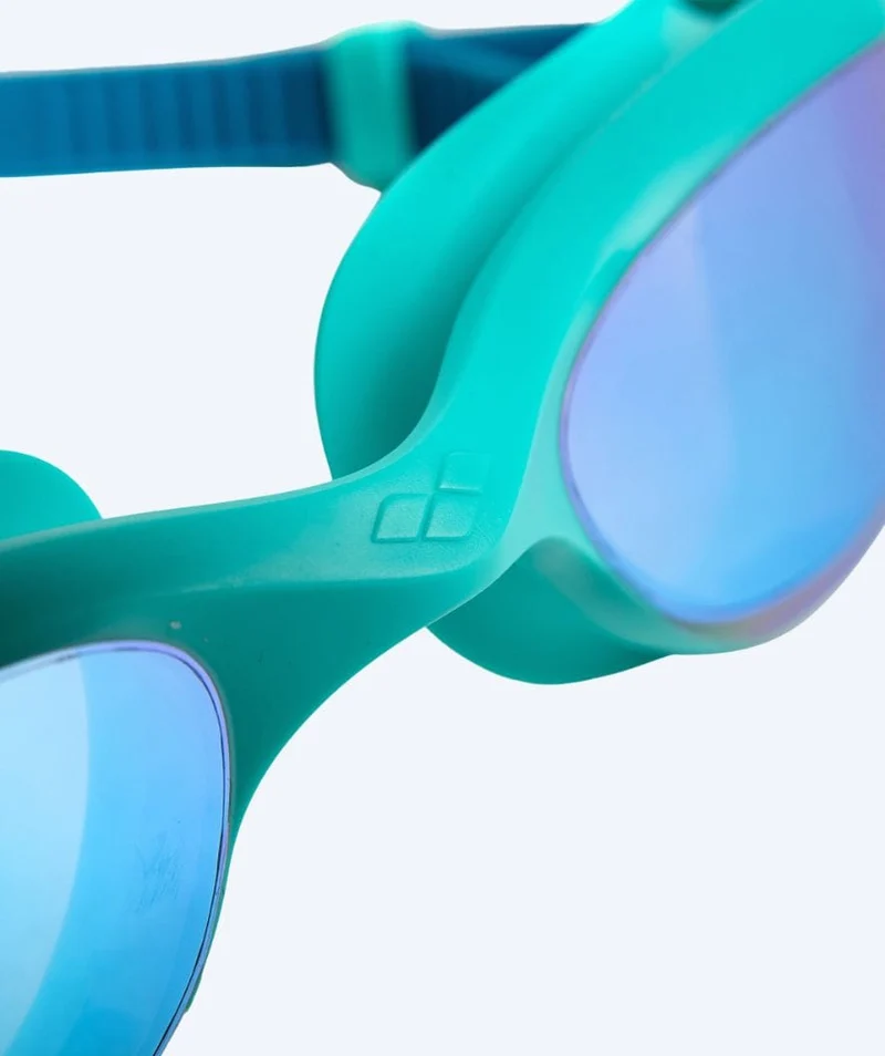 Arena Schwimmbrille für Freizeitschwimmer - The One Mirror - Türkis/Blau (Limited 2026)
