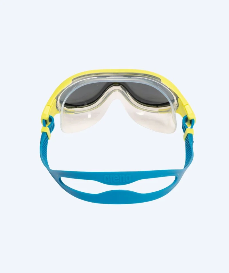 Arena Schwimmmaske für Kinder (6-12) - The One - Gelb/Silber (Mirror Scheiben)