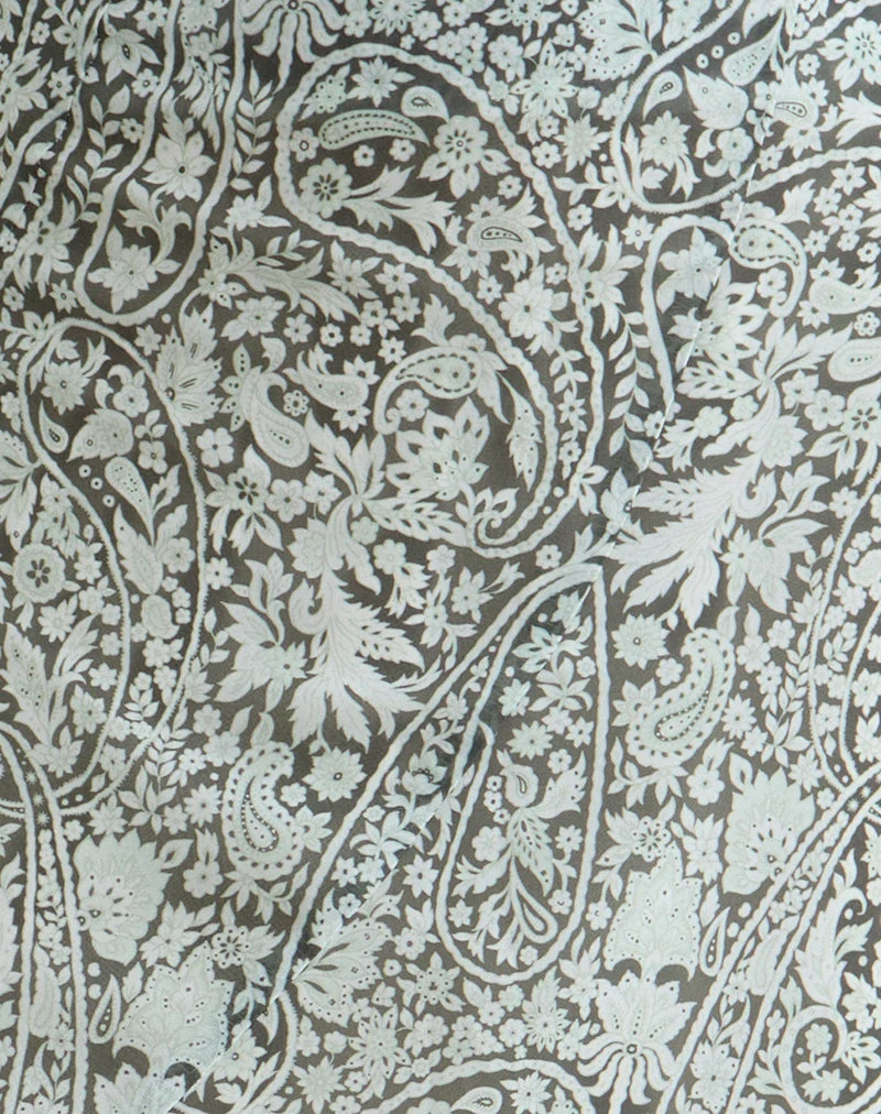 Rumela Maxi-Rock „Bloom Paisley“ in Hellblau