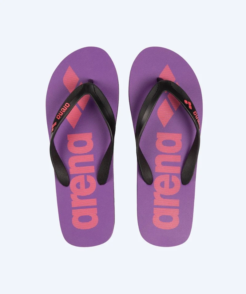 Arena Flip-Flops für Erwachsene - Lila/Schwarz