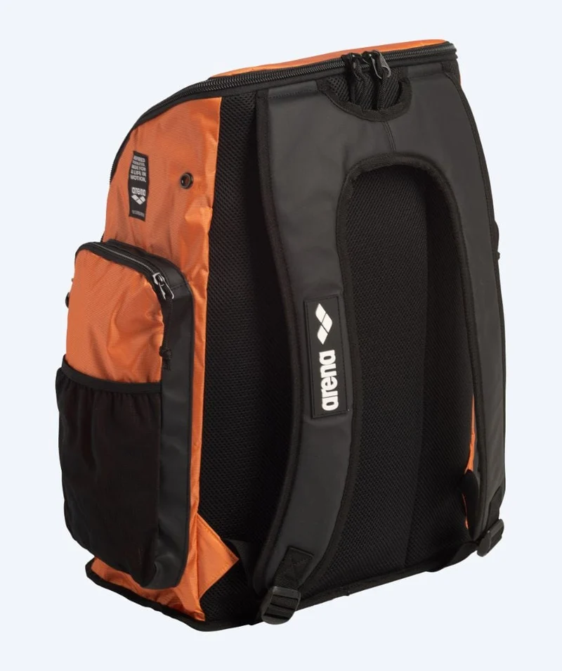 Arena Schwimmrucksack - Spiky ||| - Orange/Schwarz