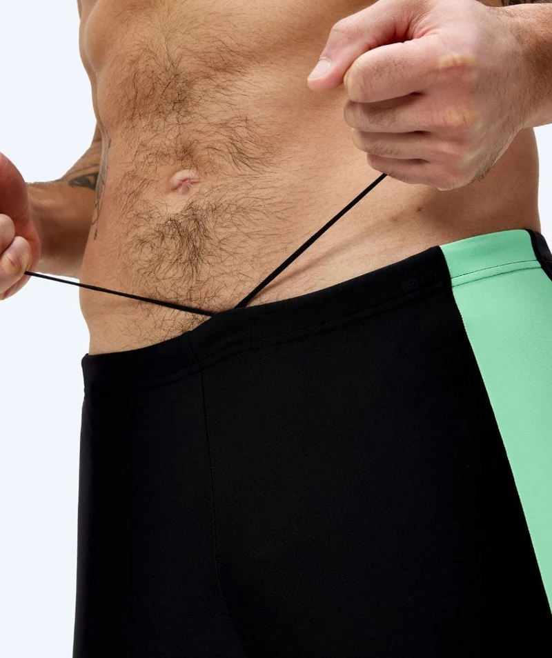 Speedo lange Badehose für Herren - Dive - Schwarz/Grün