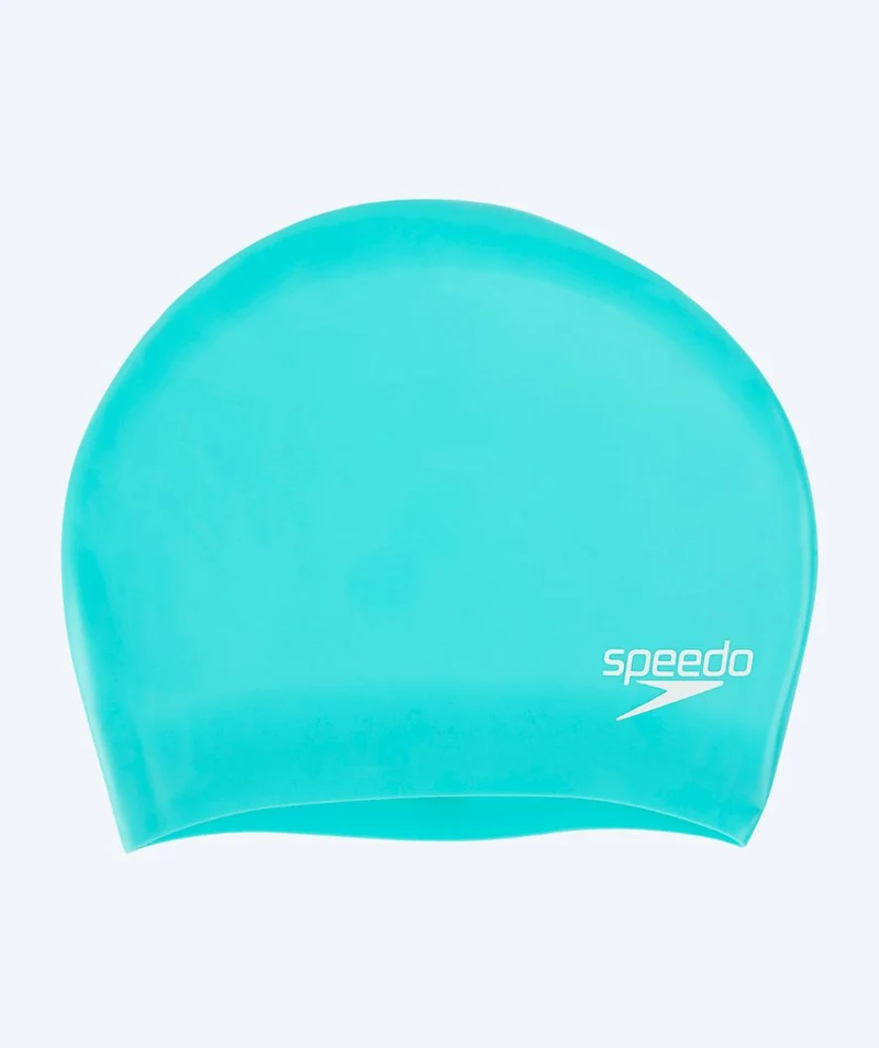 Speedo Badekappe für langes Haar - Türkis