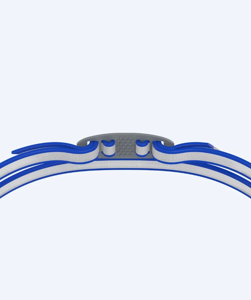 Speedo Wettkampf Schwimmbrille für Kinder (6-14) - Vanquisher 3.0 - Grau/Blau