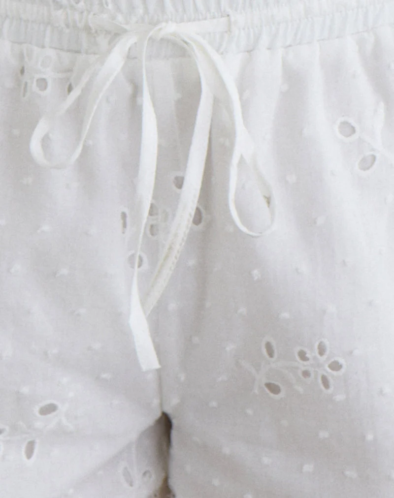 Judy Boxershorts in „Broderie White“