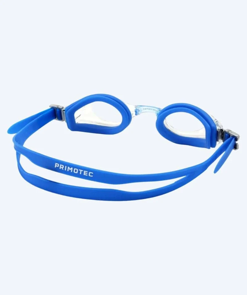 Primotec Schwimmbrillen mit Sehstärke für Kurzsichtige Erwachsene - (-1.0) – (-8.0) - Blau