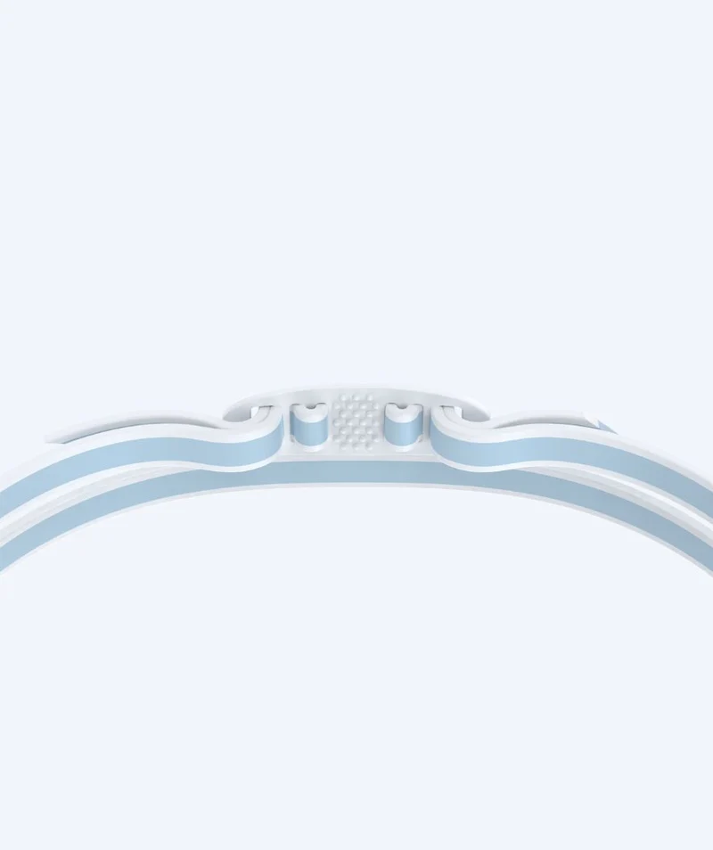 Speedo Elite Schwimmbrillen für Damen - Vanquisher 3.0 Mirrored - Hellblau/Silber