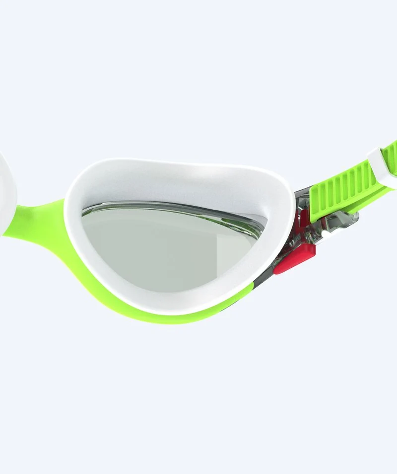 Speedo Schwimmbrille für Freizeitschwimmer - Biofuse 2.0 - Grün/Silber