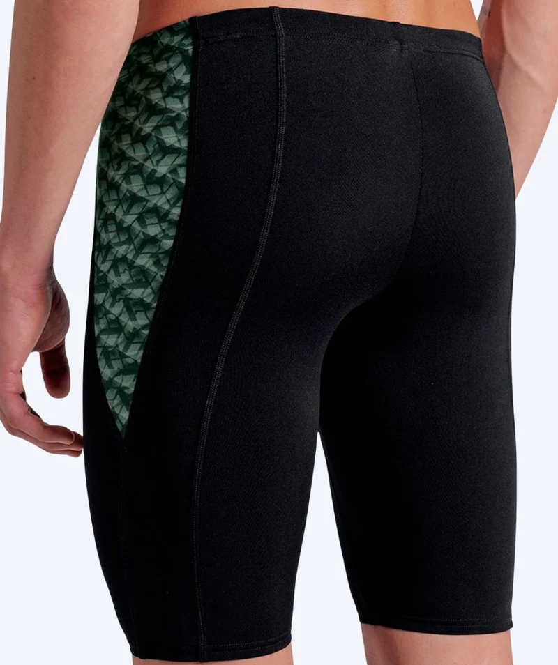Arena lange Badehose für Herren - Monogram - Schwarz