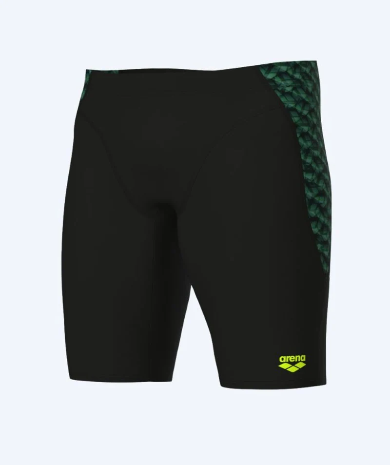 Arena lange Badehose für Herren - Monogram - Schwarz
