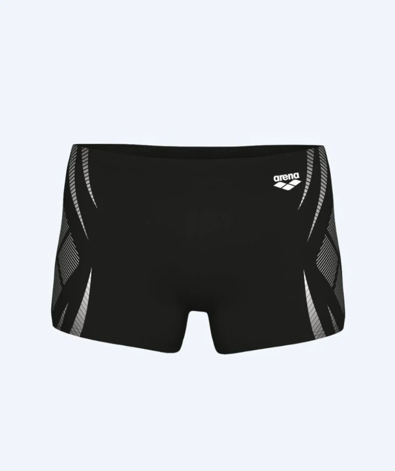 Arena Trunks für Herren - Poseidonia - Schwarz/Weiß