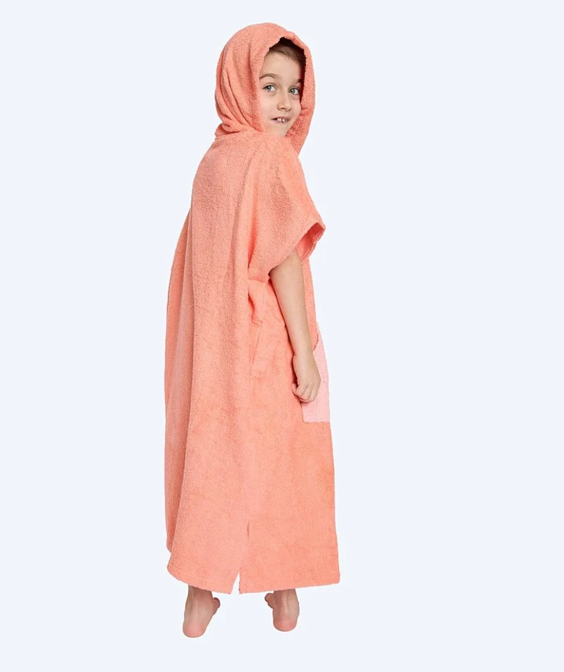 Watery Badeponcho für Junioren (6-15) - Baumwolle - Atlantic Rosa