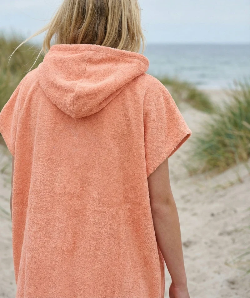 Watery Badeponcho für Junioren (6-15) - Baumwolle - Atlantic Rosa