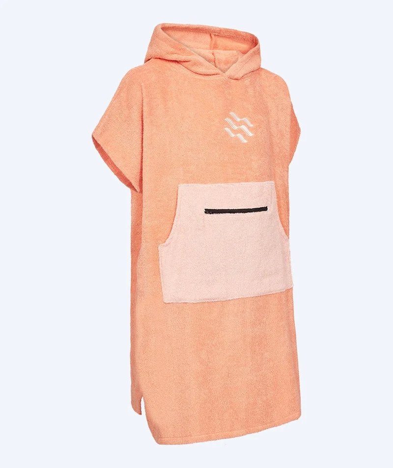 Watery Badeponcho für Junioren (6-15) - Baumwolle - Atlantic Rosa
