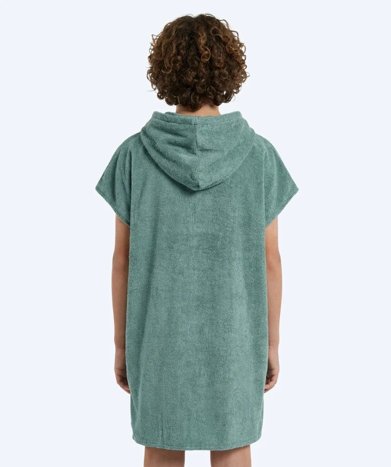 Watery Badeponcho für Junioren (6-15) - Baumwolle - Forest Green