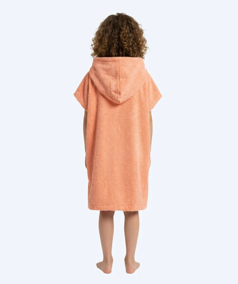 Watery Badeponcho für Kinder (1-6) - Baumwolle - Atlantic Rosa