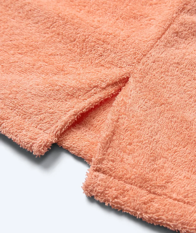 Watery Badeponcho für Kinder (1-6) - Baumwolle - Atlantic Rosa