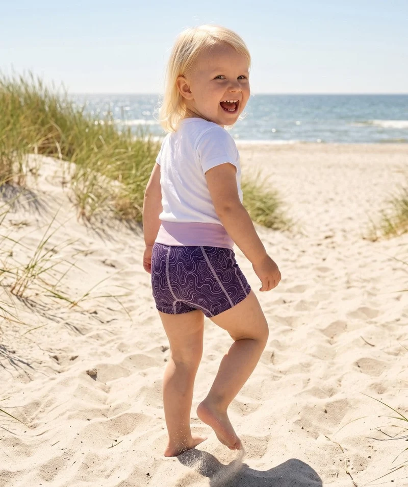 Watery Schwimmwindelhosen für Kinder - Thetis Youngster - Rosa/Lila