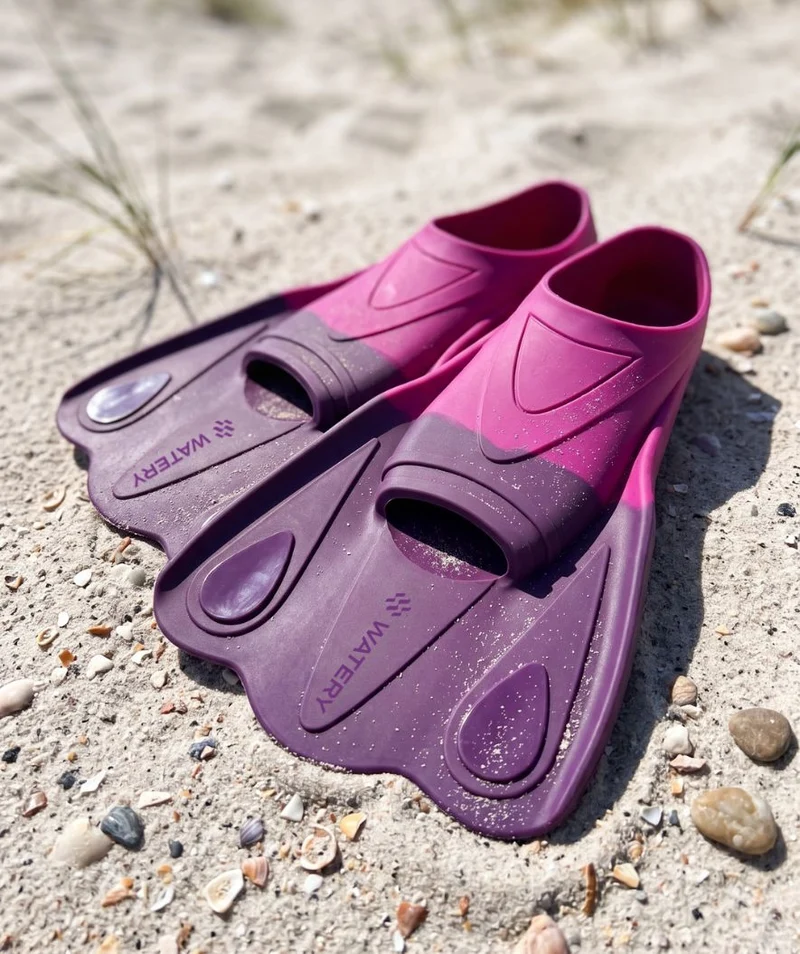 Watery Schwimflossen für Erwachsene - Leander - Lila
