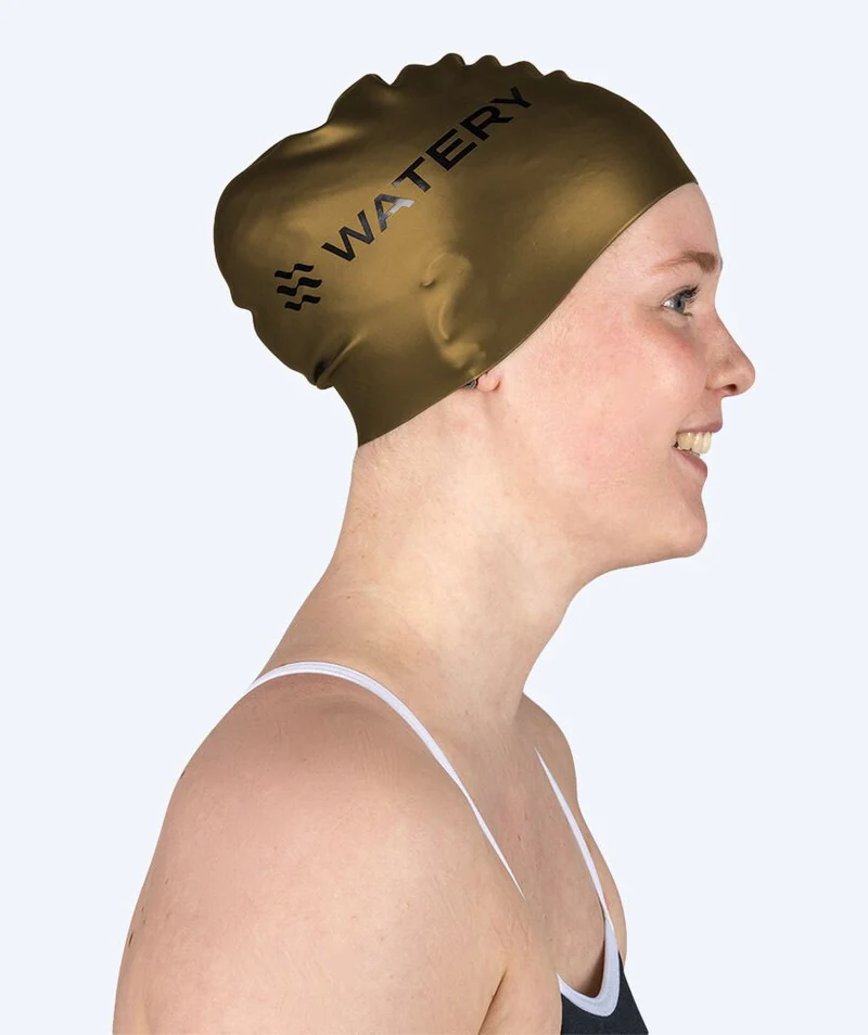 Watery Badekappe (ab 10 Jahre) - Signature - Bronze