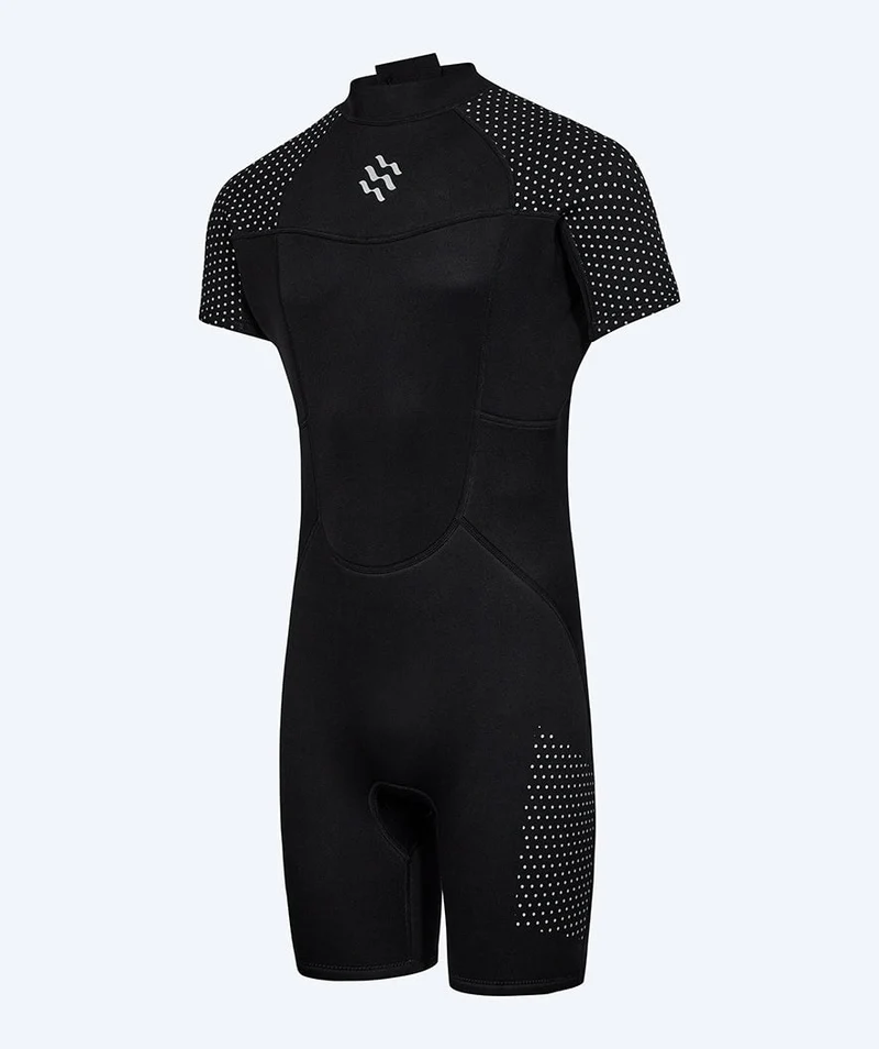 Watery Neoprenanzug für Herren - Kurzarm Duncan (3mm) - Schwarz