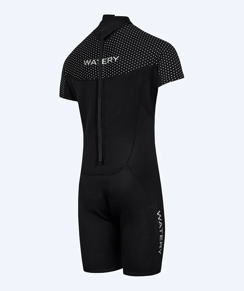 Watery Neoprenanzug für Herren - Kurzarm Duncan (3mm) - Schwarz