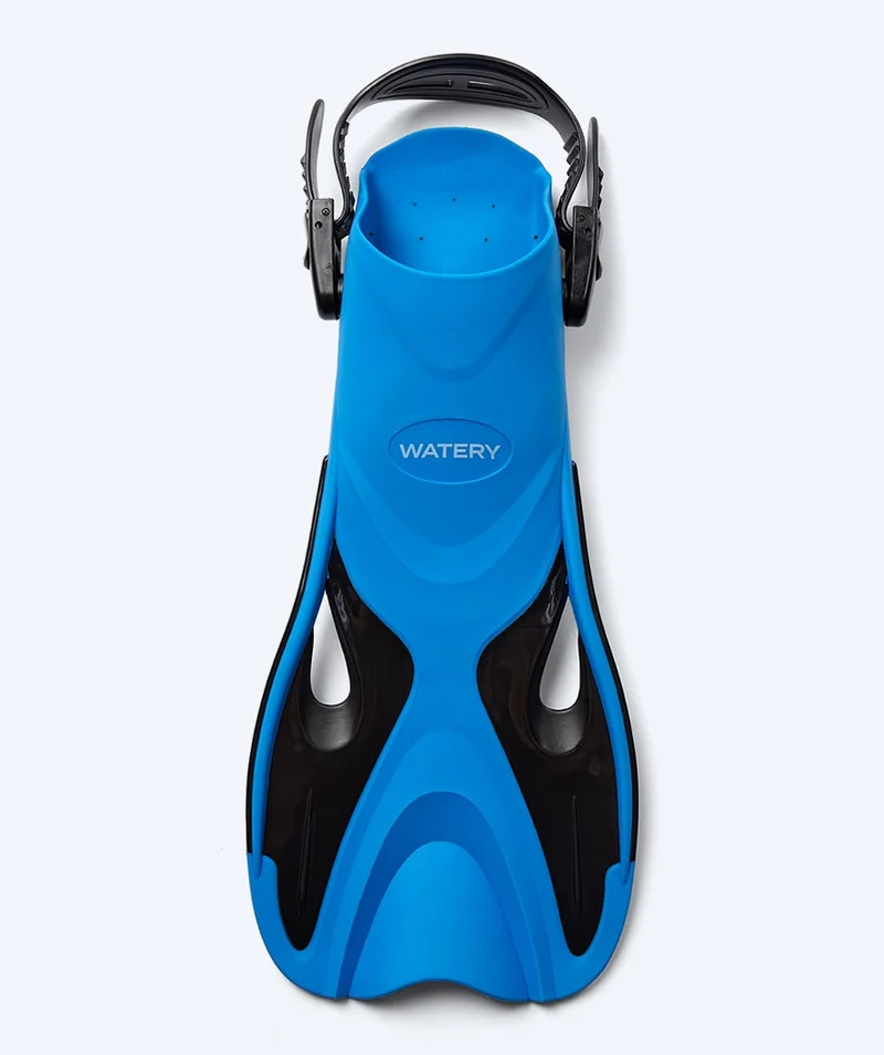 Watery Kurzflosse für Schwimmer - Fisher - Blau/Schwarz