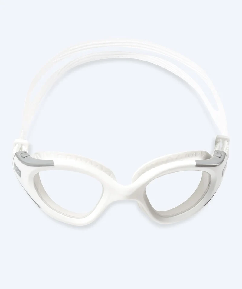 Watery Schwimmbrille für Freizeitschwimmer - Kelvin Active - Weiß/Klar