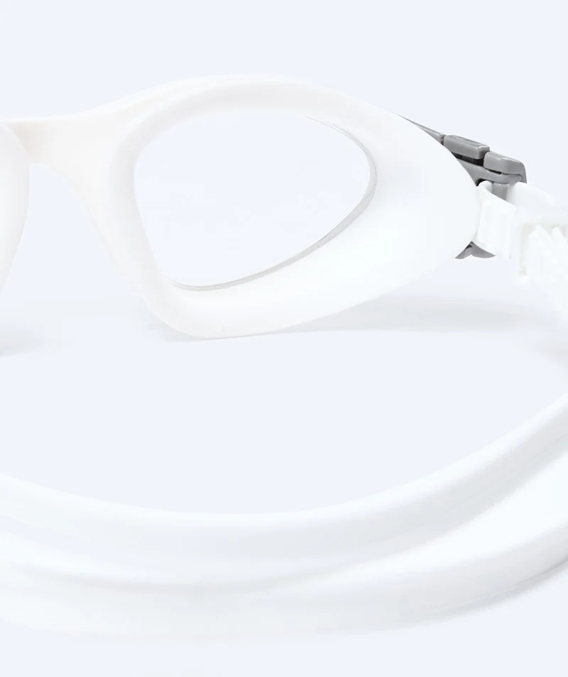 Watery Schwimmbrille für Freizeitschwimmer - Kelvin Active - Weiß/Klar