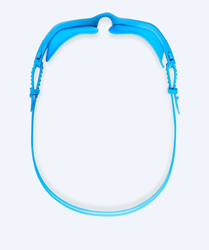 Watery Schwimmbrille für Freizeitschwimmer - Raven Mirror - Hellblau/Gold