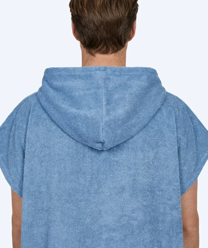 Watery Badeponcho für Erwachsene - Baumwolle - Atlantic Blue